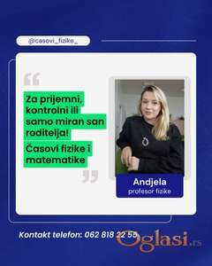 👉 Online časovi fizike i matematike – osnovci i srednjoškolci 👩‍🏫✨